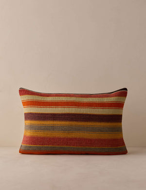 Vintage Lumbar Pillow No. 356, 16