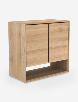 Angled view of the Lark 2-Door Sideboard