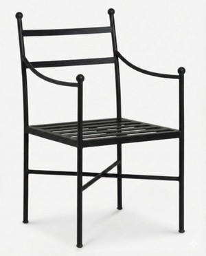 Leni Outdoor Dining Arm Chair Frame
