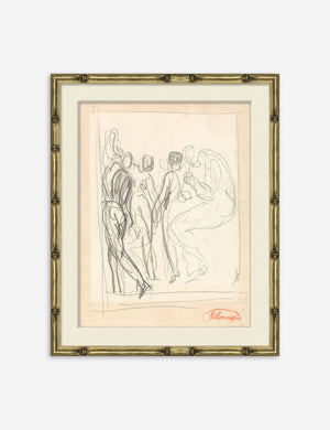 Figure Sketch Print, Default Title
