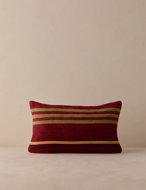 Vintage Lumbar Pillow No. 334, 12