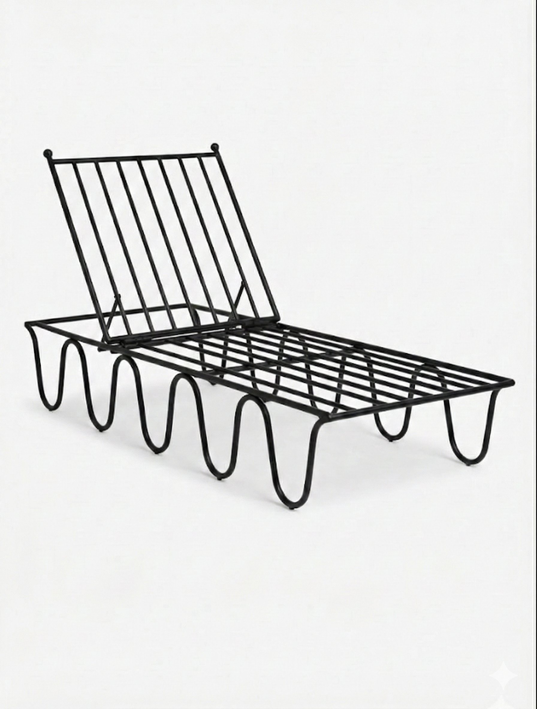Peggy Outdoor Chaise Frame by Sarah Sherman Samuel