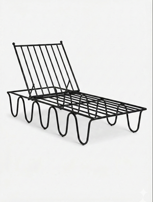 Peggy Outdoor Chaise Frame by Sarah Sherman Samuel