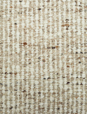 Taos Handwoven Wool Rug Swatch, Neutral