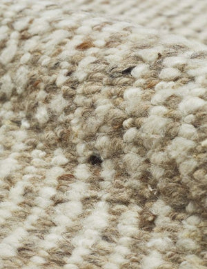 Taos Handwoven Wool Rug Swatch, Neutral