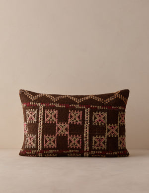 Vintage Lumbar Pillow No. 364, 16