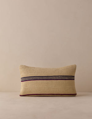 Vintage Lumbar Pillow No. 338, 12