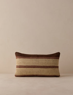 Vintage Lumbar Pillow No. 345, 12