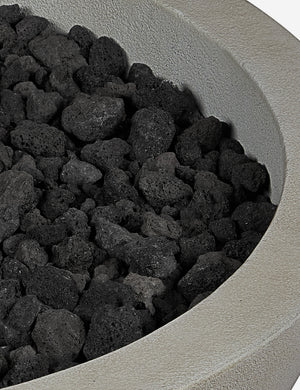 Close up of the benno shade fire bowl
