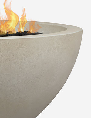 Side of the Benno fog round fire bowl