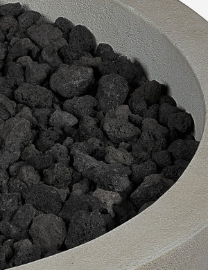 Close up of the benno shade fire bowl