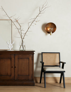 Edgar Sconce : Burnt Brass