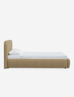 Side of the Nabiha Sand Grid platform bed