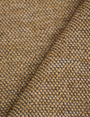 The ochre performance basketweave fabric
