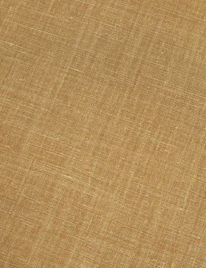 The camel linen fabric