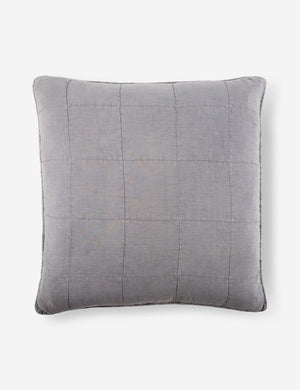 Antwerp Large Quilted Euro ocean Sham by Pom Pom at Home