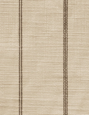 The natural stripe fabric