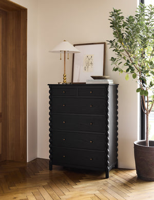 Topia 6-Drawer Dresser by Ginny Macdonald : Black