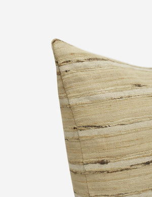 Corner of the leni square silk pillow