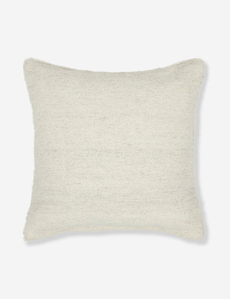  #style::square | Rear view of the Irregular Dots Ivory Square Pillow by Sarah Sherman Samuel