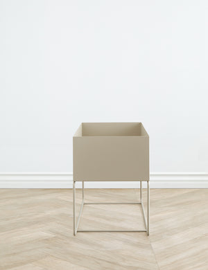 Ravine Planter Pot, Taupe by Ferm Living