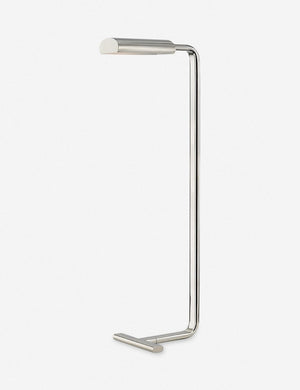 Reid c-shape polished nickel Floor Lamp