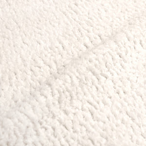 Cream Sherpa Fabric Swatch